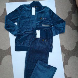 BCBGMAXAZRIA BLUE FOG COLOR, TrackSuit. Women’s 2 Piece Set SIZE L